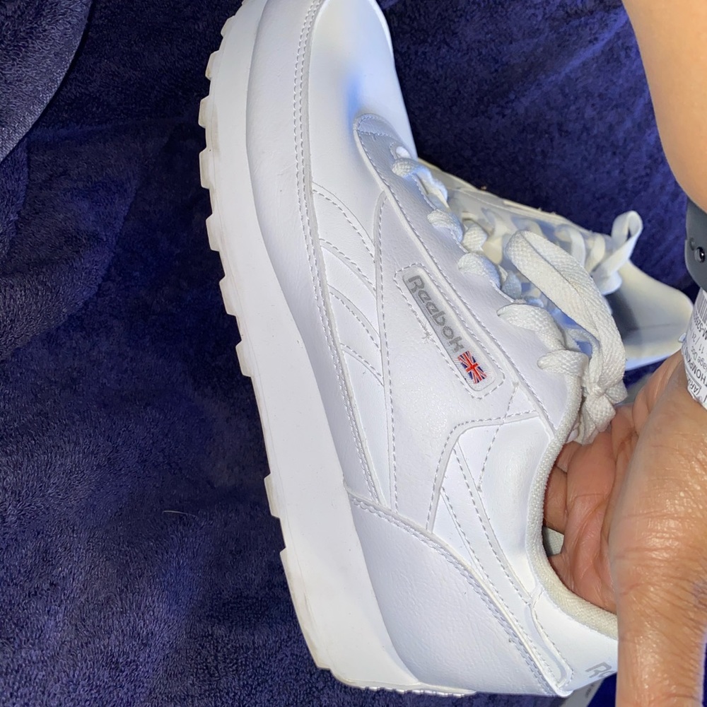 White Reebok Classic